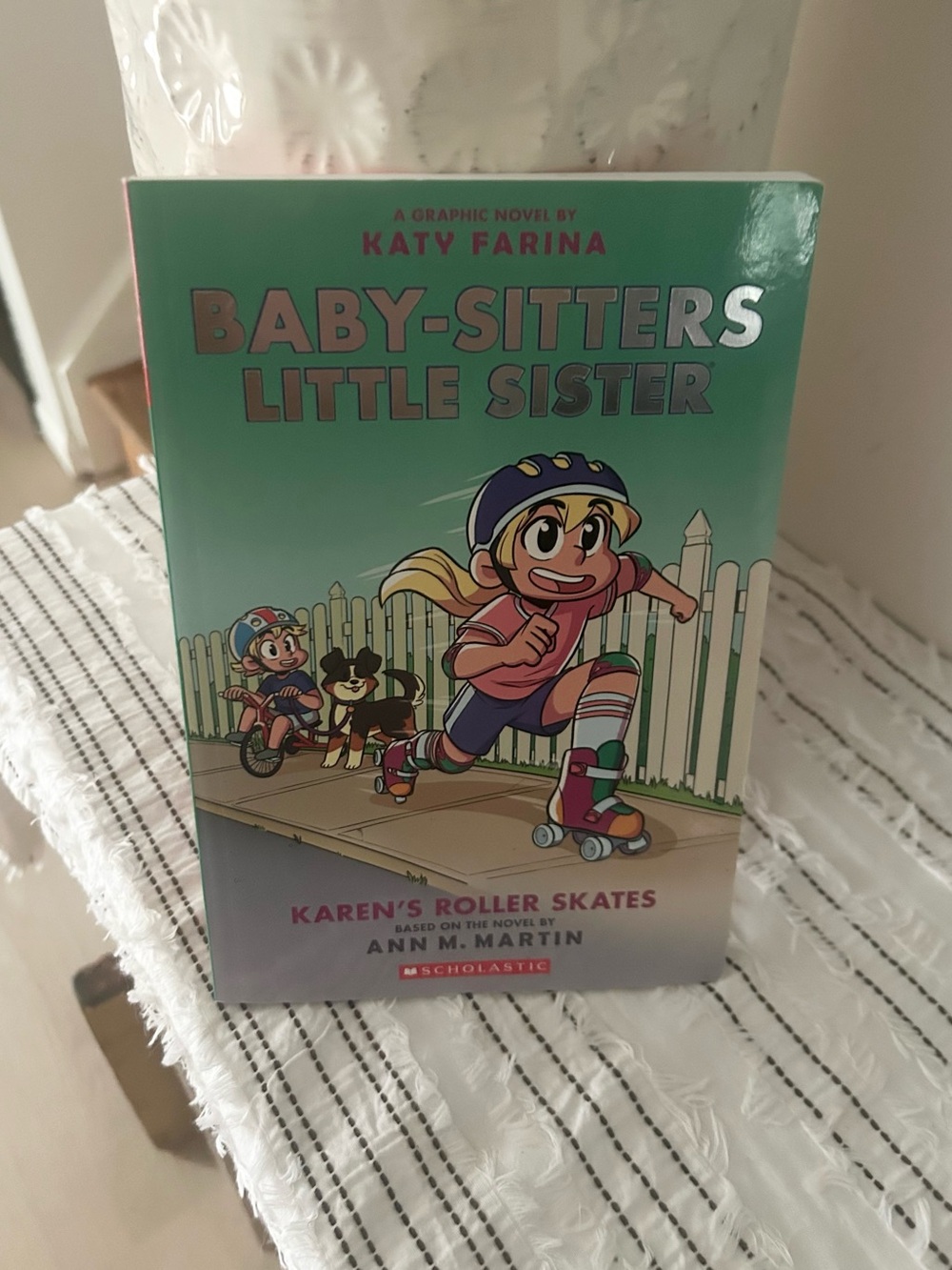 Baby-Sitters Little Sister Karen’s Roller Skates Graphic Novel Book
